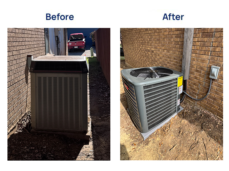 Denton, TX - A/C Unit Installation